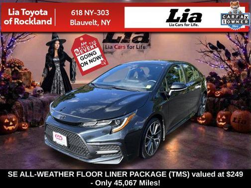 Black Sand Pearl 2021 Toyota Corolla SE