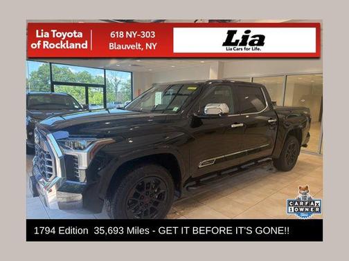 Midnight Black Metallic 2024 Toyota Tundra 1794 Edition