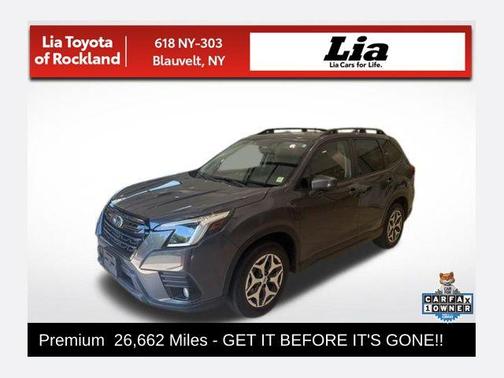 Magnetite Gray Metallic 2023 Subaru Forester Premium