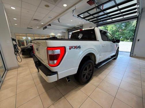 Star White Metallic Tri-Coat 2023 Ford F-150 Lariat