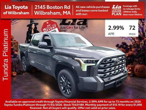 Magnetic Gray Metallic 2026 Toyota Tundra Platinum