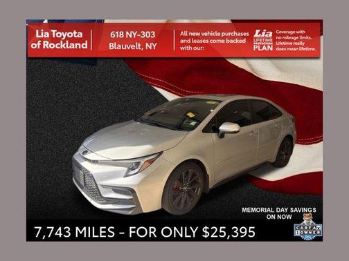 Classic Silver Metallic 2024 Toyota Corolla SE