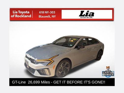 Wolf Gray 2025 Kia K5 GT-Line