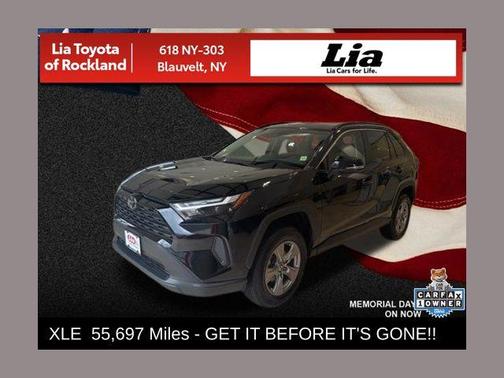 Midnight Black Metallic 2024 Toyota RAV4 XLE