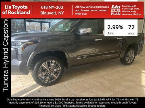 2026 Toyota Tundra Hybrid Capstone