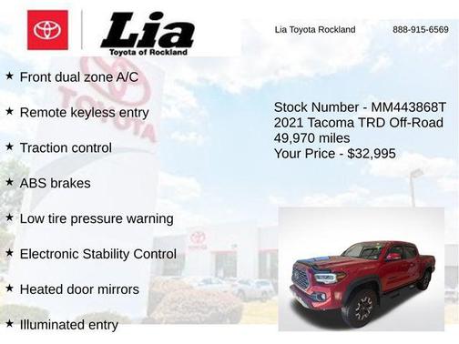 2021 Toyota Tacoma TRD Off Road