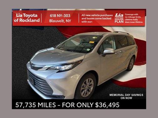 Celestial Silver Metallic 2023 Toyota Sienna LE