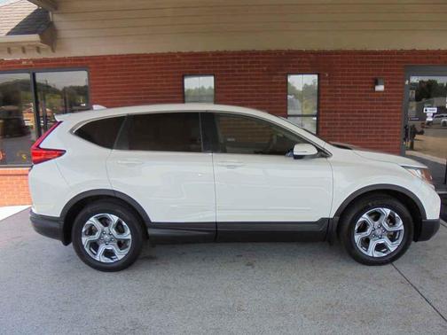 White Diamond Pearl 2018 Honda CR-V EX-L