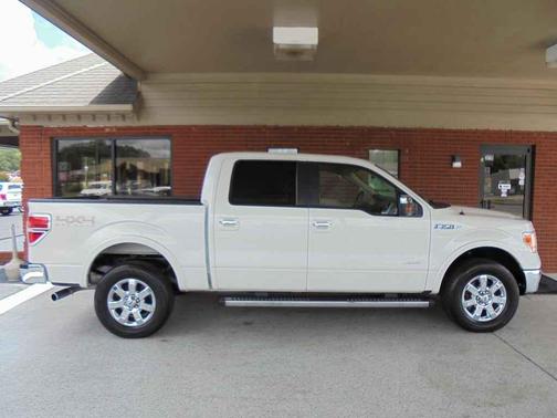 White Platinum Metallic Tri-Coat 2014 Ford F-150 Lariat