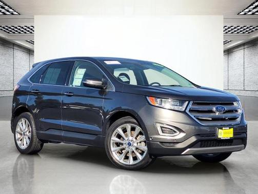 MAGNETIC METALLIC 2018 Ford Edge TITANIUM