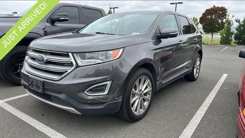 MAGNETIC METALLIC 2018 Ford Edge TITANIUM