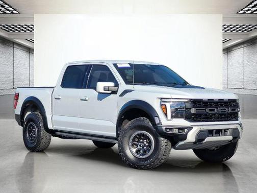 SPACE WHITE METALLIC 2025 Ford F-150 RAPTOR