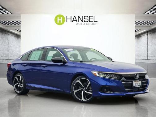 Still Night Pearl 2021 Honda Accord SPORT SE