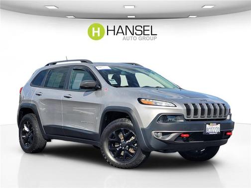 Billet Silver Metallic Clearcoat 2018 Jeep Cherokee TRAILHAWK
