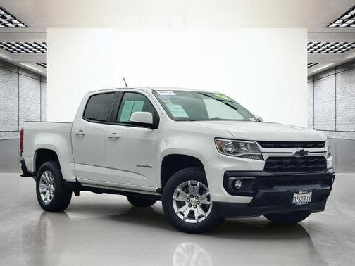 Summit White 2022 Chevrolet Colorado LT