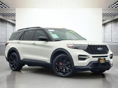 STAR WHITE MET TRI-COAT 2023 Ford Explorer ST