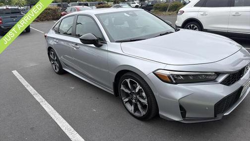 Solar Silver Metallic 2025 Honda Civic TOURING