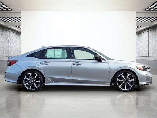 Solar Silver Metallic 2025 Honda Civic TOURING