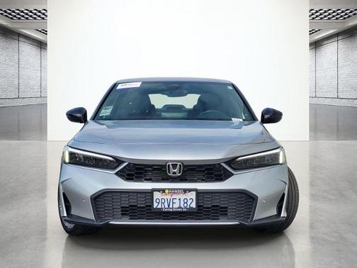 Solar Silver Metallic 2025 Honda Civic TOURING