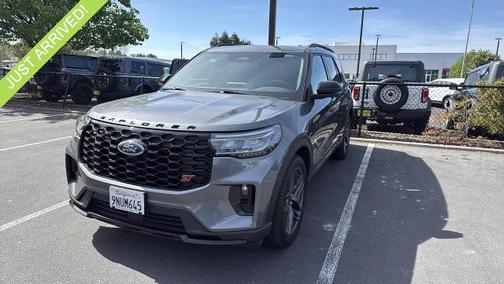 CARBONIZED GRAY METALLIC 2025 Ford Explorer ST