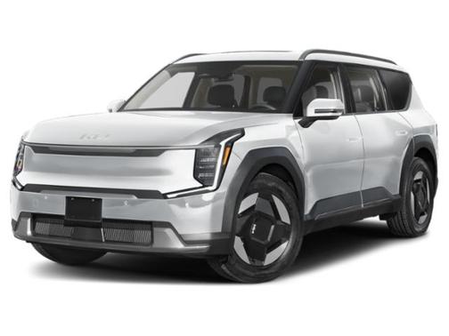 Snow White Pearl 2024 Kia EV9 Wind