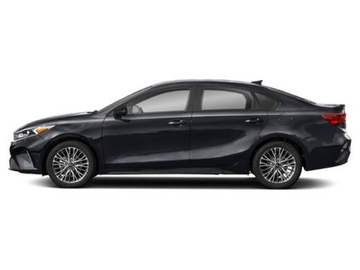 Aurora Black 2024 Kia Forte GT-Line
