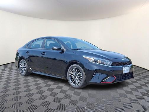 Aurora Black 2023 Kia Forte GT-Line
