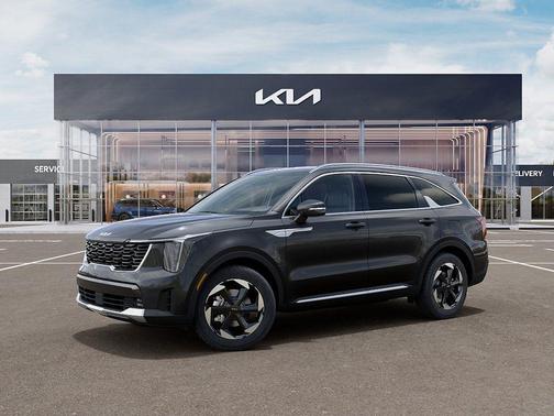 Gray 2026 Kia Sorento Hybrid EX