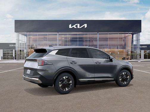 Steel Gray 2026 Kia Sportage Hybrid LX