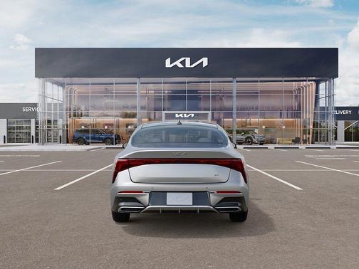 Steel Matte Gray 2026 Kia K5 GT-Line