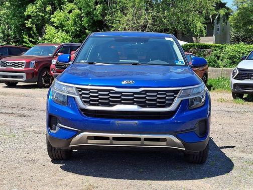 Neptune Blue 2021 Kia Seltos LX