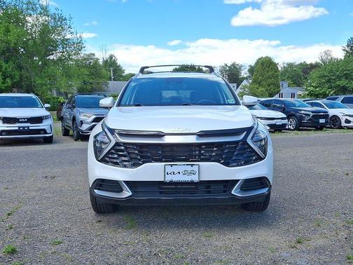 Snow White Pearl 2023 Kia Sportage Hybrid EX