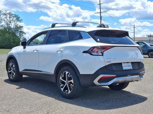 Snow White Pearl 2023 Kia Sportage Hybrid EX