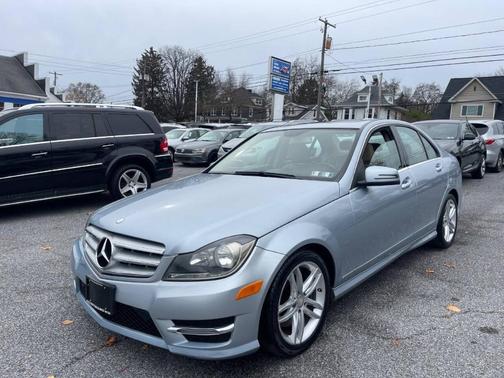 Blue 2013 Mercedes-Benz C-Class C 300 4MATIC Sport