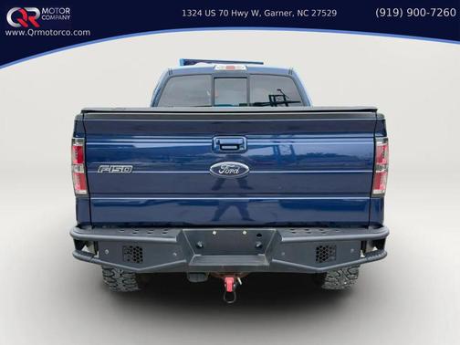 Blue 2009 Ford F-150 FX4
