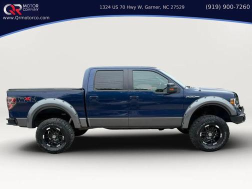 Blue 2009 Ford F-150 FX4
