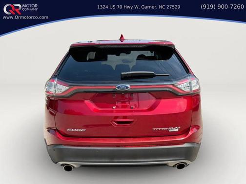 Ruby Red Metallic Tinted Clearcoat 2015 Ford Edge Titanium