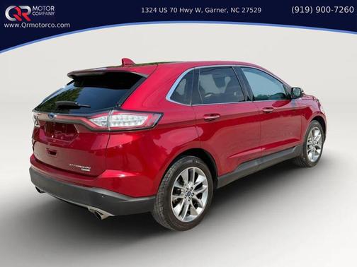 Ruby Red Metallic Tinted Clearcoat 2015 Ford Edge Titanium