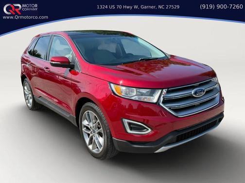 Ruby Red Metallic Tinted Clearcoat 2015 Ford Edge Titanium