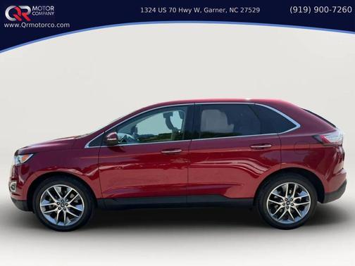 Ruby Red Metallic Tinted Clearcoat 2015 Ford Edge Titanium