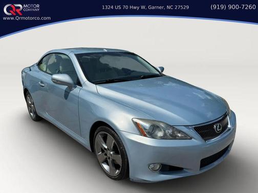 Blue 2010 Lexus IS 250C Base