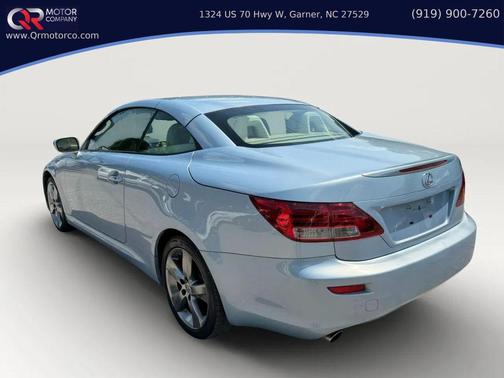 Blue 2010 Lexus IS 250C Base