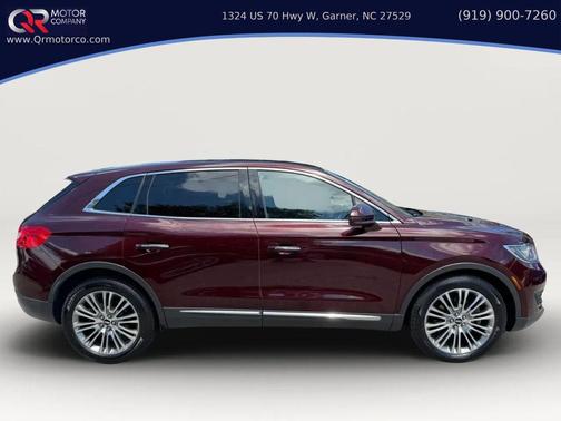 Burgundy 2017 Lincoln MKX Reserve