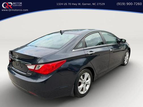 Blue 2011 Hyundai SONATA Limited