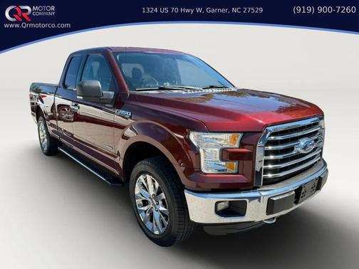 Burgundy 2015 Ford F-150 XLT