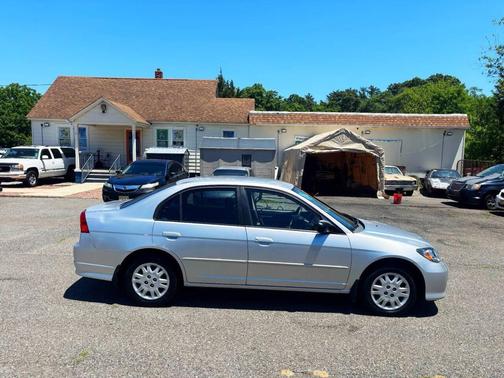 Satin Silver Metallic 2005 Honda Civic LX