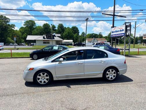 Silver 2008 Honda Civic LX