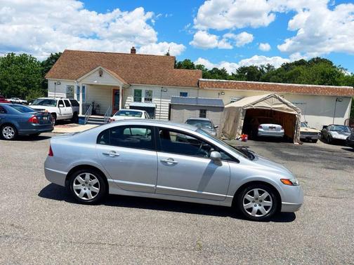 Silver 2008 Honda Civic LX