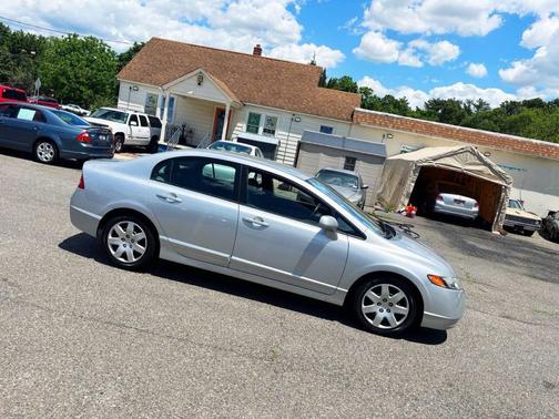 Silver 2008 Honda Civic LX