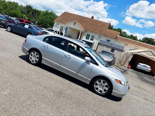 Silver 2008 Honda Civic LX